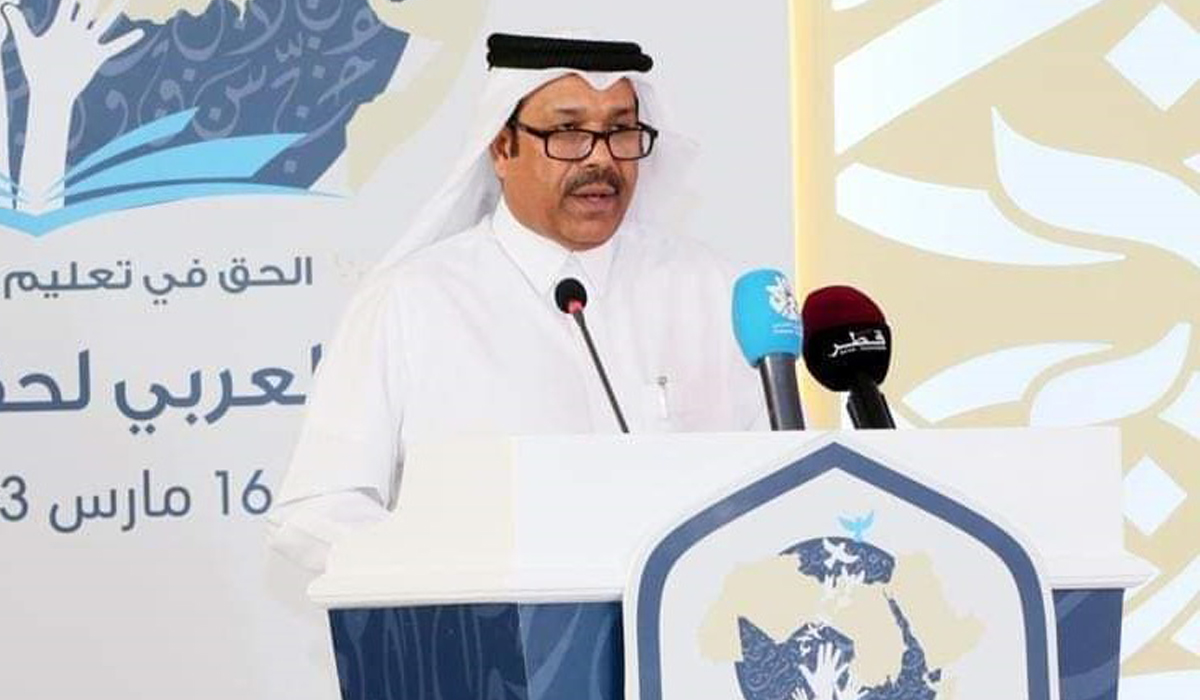 Counselor Jaber Al Marri Re-elected Chairman of Arab Human Rights Committee